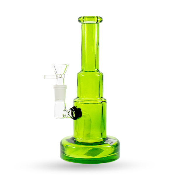 8 IN INLINE PERCOLATOR HEAVY GLASS WATER PIPE